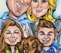 Get Your Family Caricatures Done In Denver
