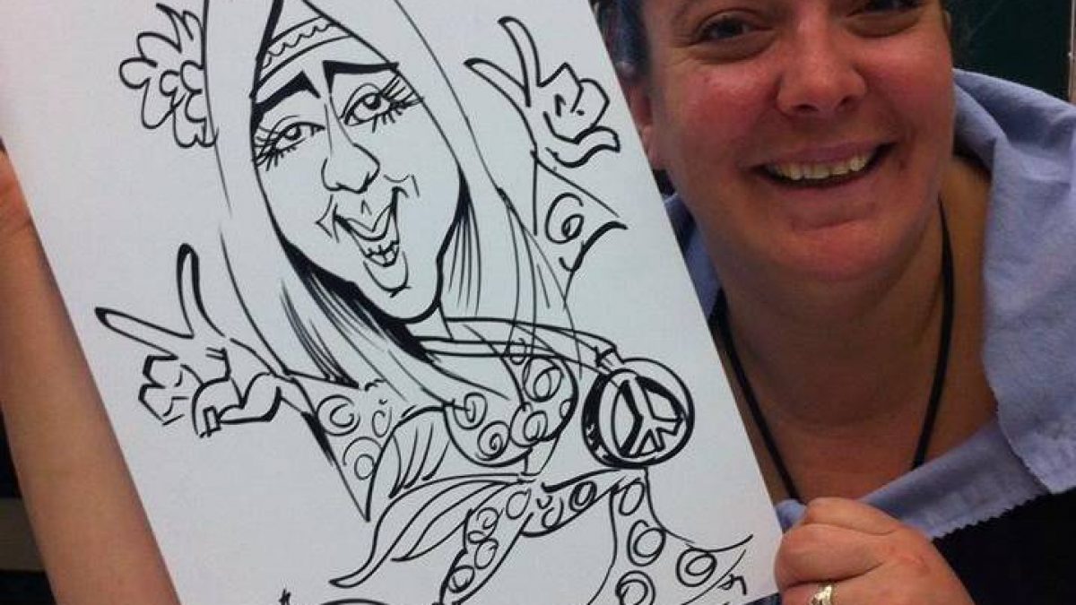 Caricature Drawing in Colorado | Mark Hall Caricature Art Inc