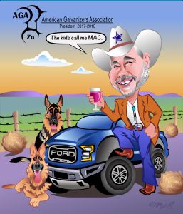Caricature Art - American Galvanizers Association