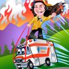 Denver Health Paramedics Caricature Art