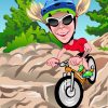 Mountain Biking Caricature Art